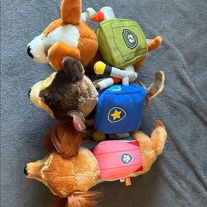 Build-A-Bear Plush Paw Patrol with Backpacks